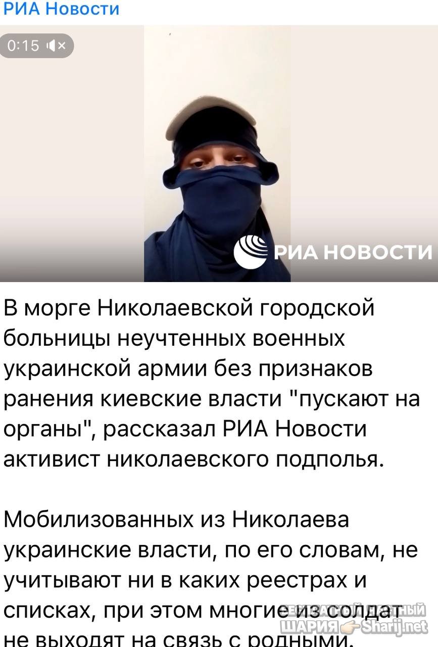 Анатолий Шарий частный канал — фото из публикации