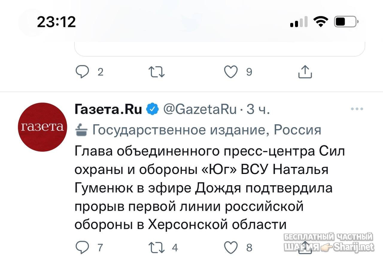 Анатолий Шарий частный канал — фото из публикации