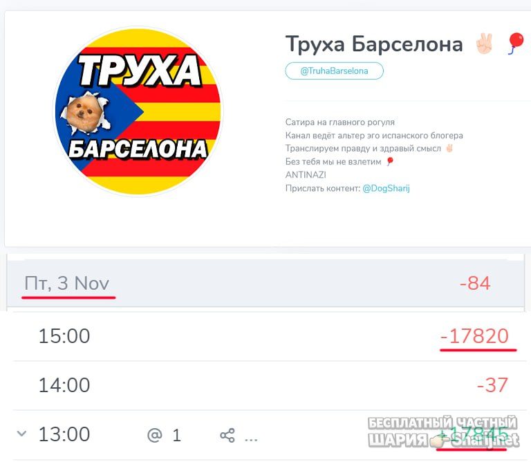 Труха Барселона — фото из публикации