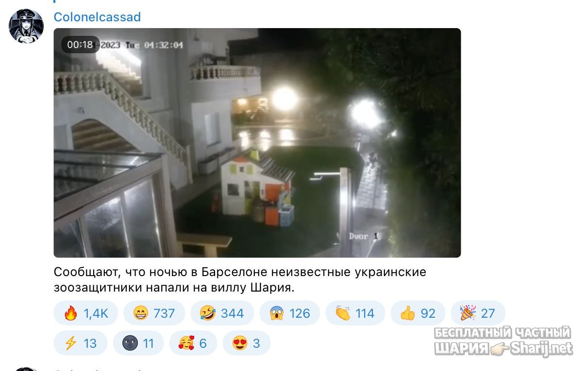 Анатолий Шарий частный канал — фото из публикации