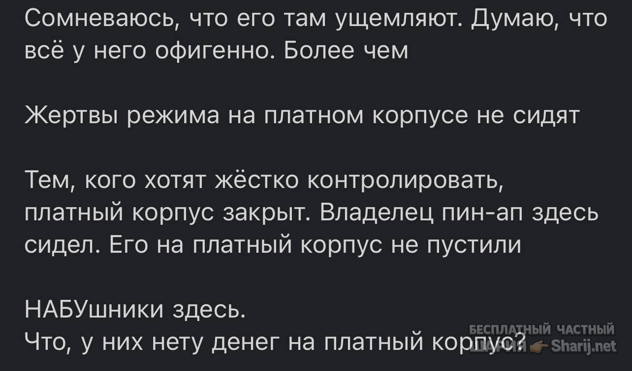 Анатолий Шарий частный канал — фото из публикации