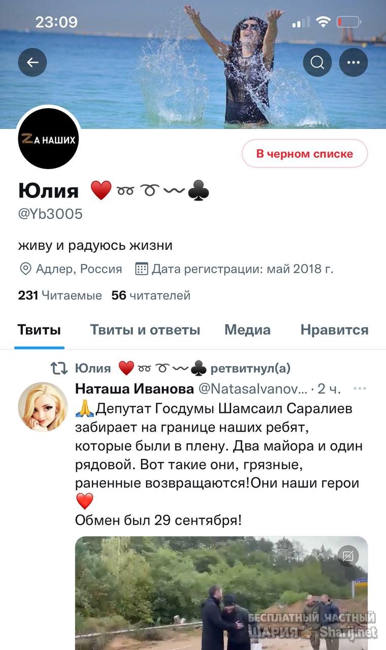 Анатолий Шарий частный канал — фото из публикации