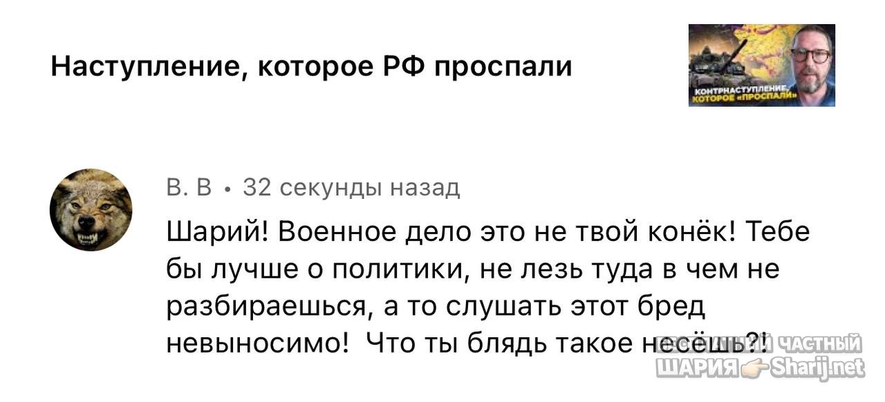 Анатолий Шарий частный канал — фото из публикации