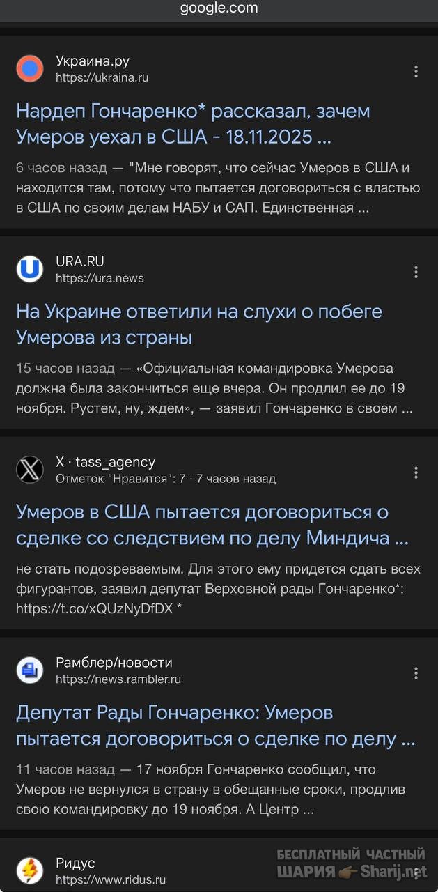Анатолий Шарий частный канал — фото из публикации