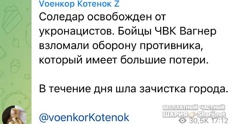 Анатолий Шарий частный канал — фото из публикации