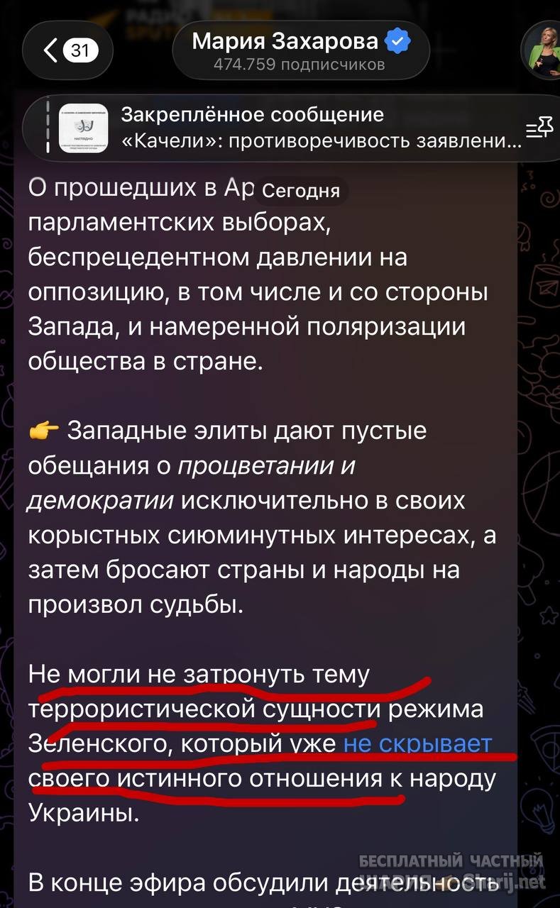 Анатолий Шарий частный канал — фото из публикации