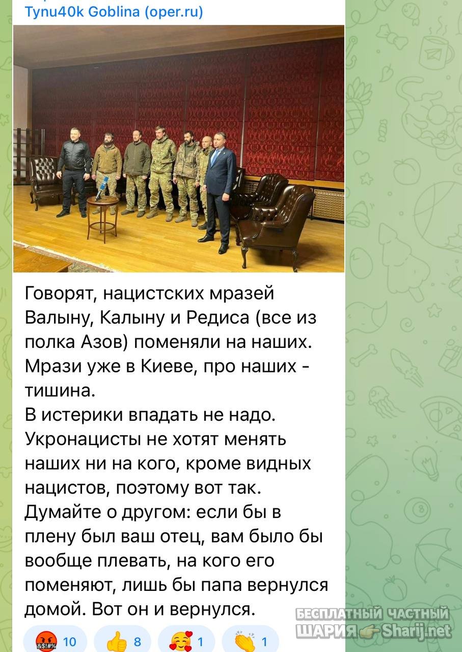 Анатолий Шарий частный канал — фото из публикации