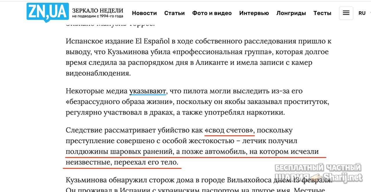 Анатолий Шарий частный канал — фото из публикации