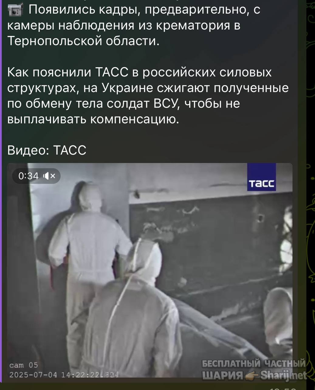 Анатолий Шарий частный канал — фото из публикации
