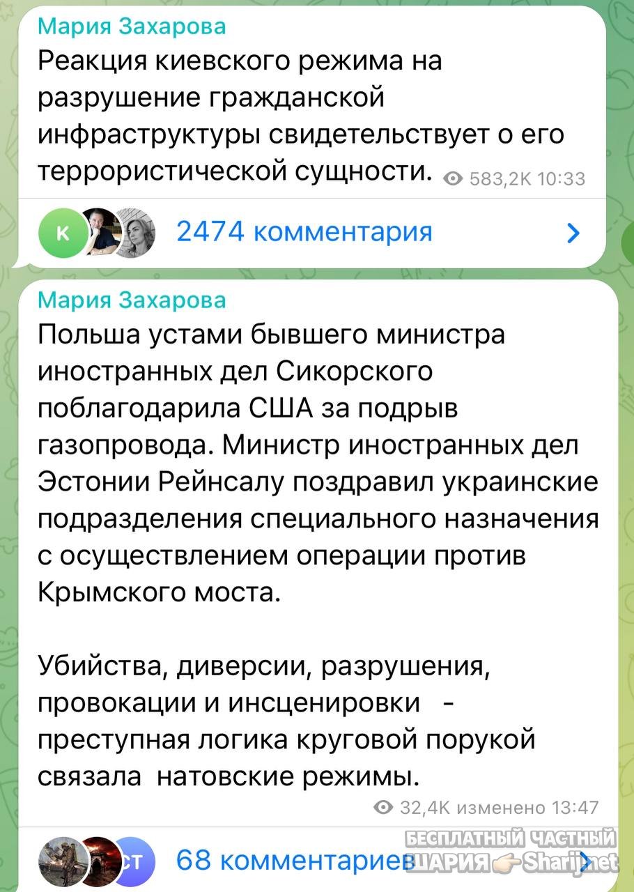 Анатолий Шарий частный канал — фото из публикации