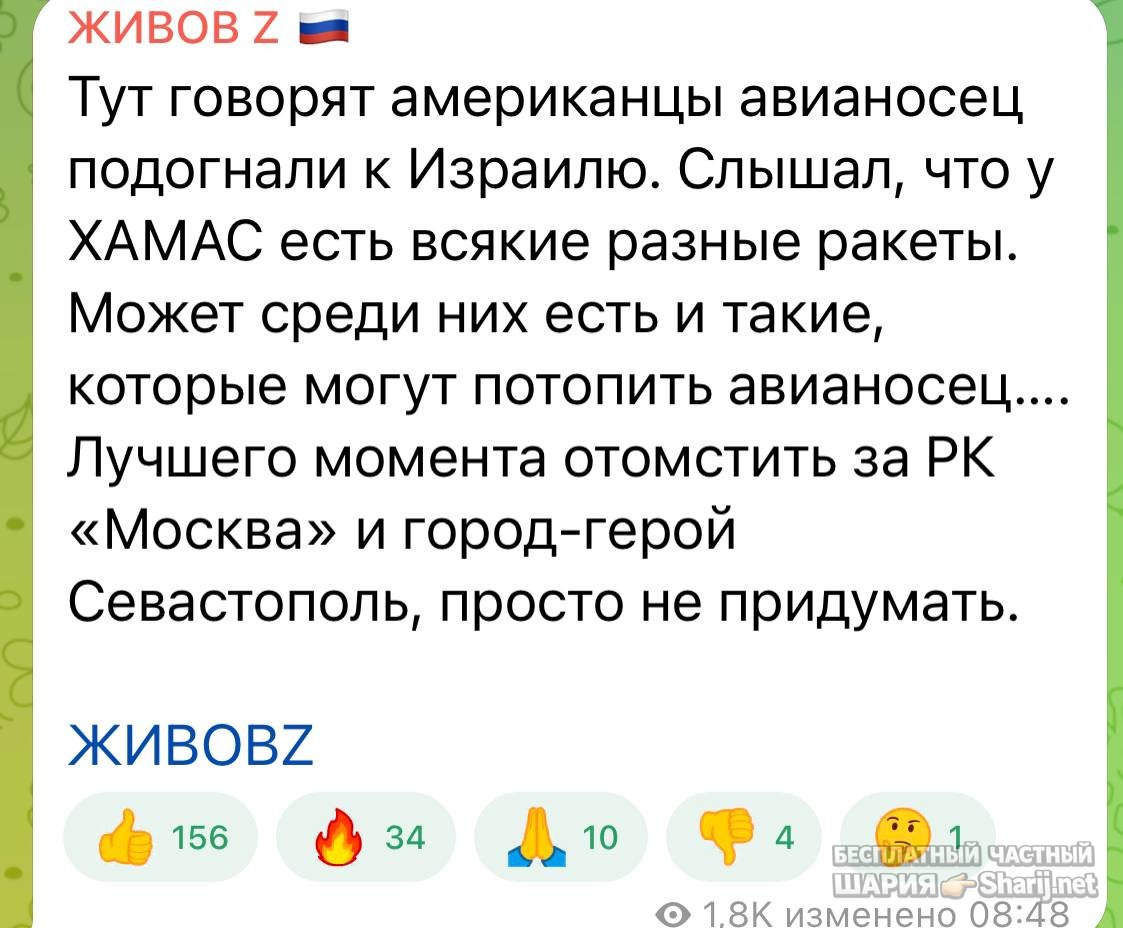 Анатолий Шарий частный канал — фото из публикации