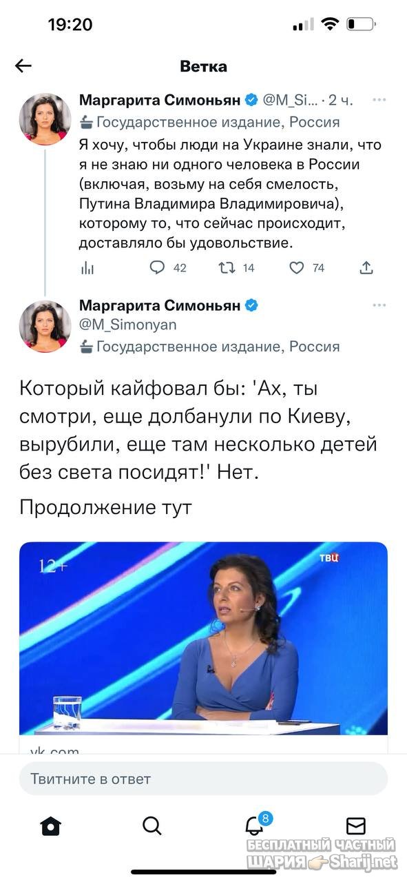 Анатолий Шарий частный канал — фото из публикации