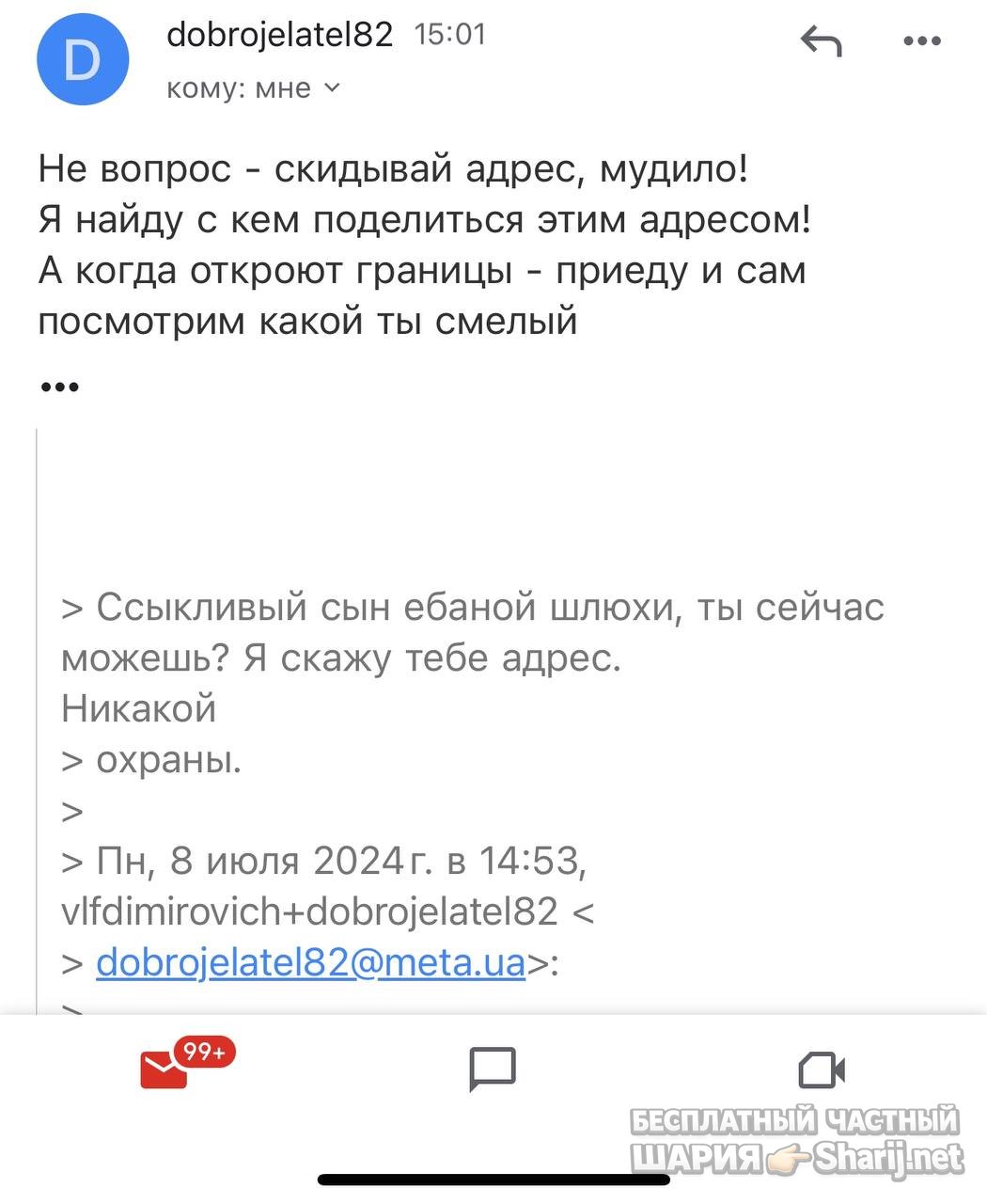 Анатолий Шарий частный канал — фото из публикации