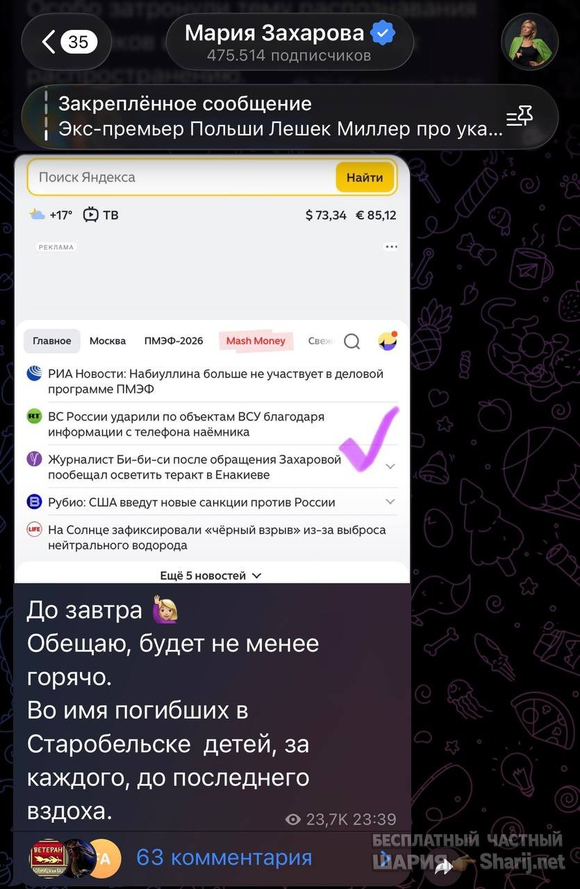 Анатолий Шарий частный канал — фото из публикации