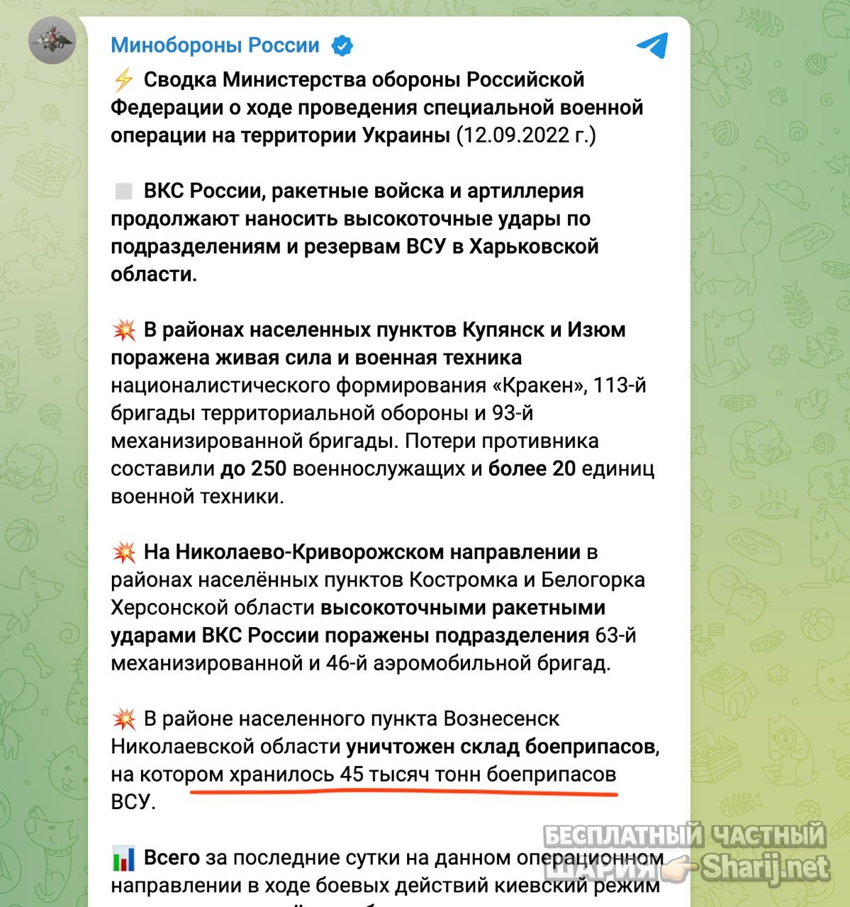 Анатолий Шарий частный канал — фото из публикации