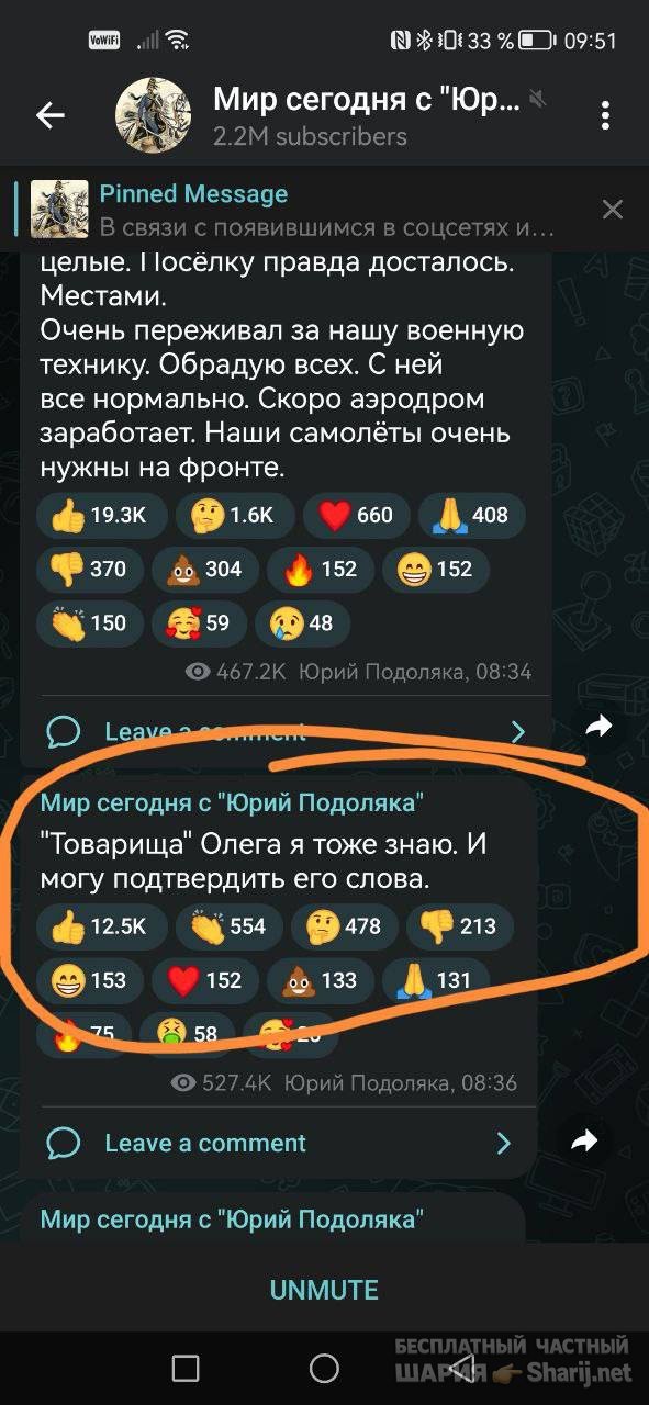 Анатолий Шарий частный канал — фото из публикации
