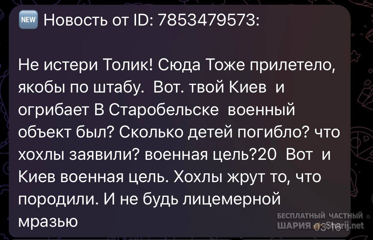 Анатолий Шарий частный канал — фото из публикации