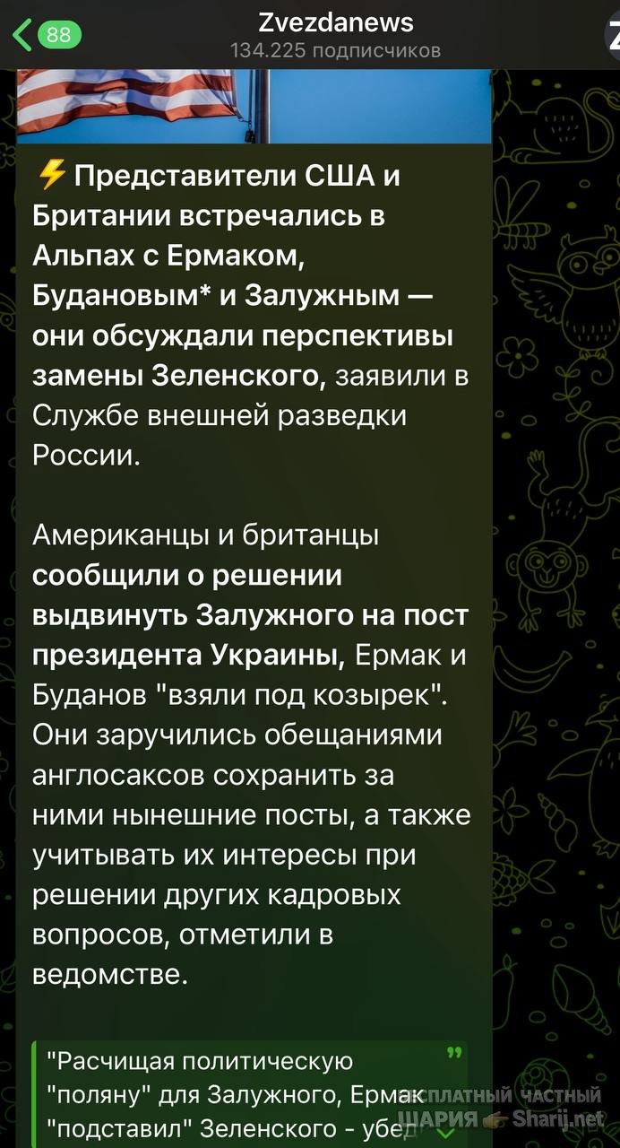 Анатолий Шарий частный канал — фото из публикации