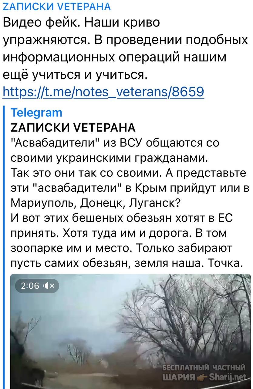 Анатолий Шарий частный канал — фото из публикации