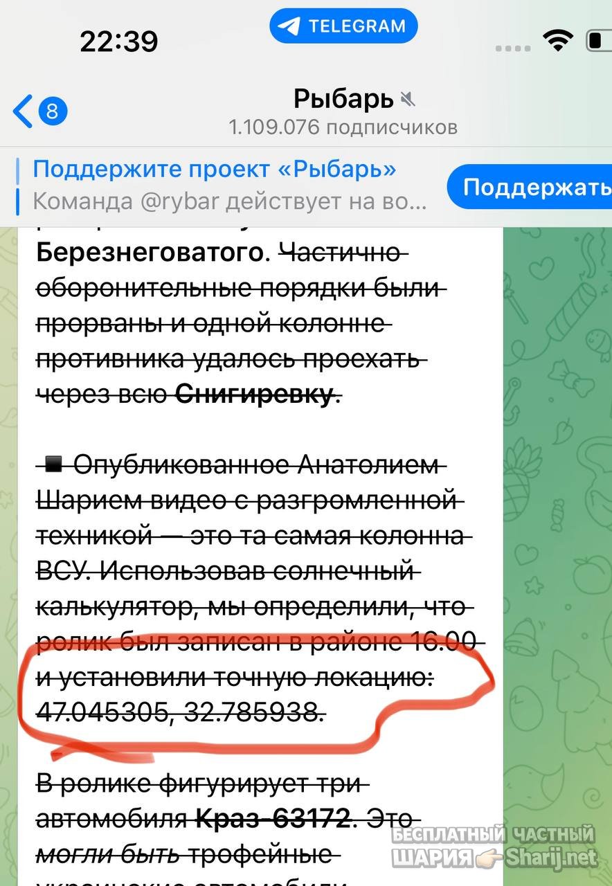 Анатолий Шарий частный канал — фото из публикации