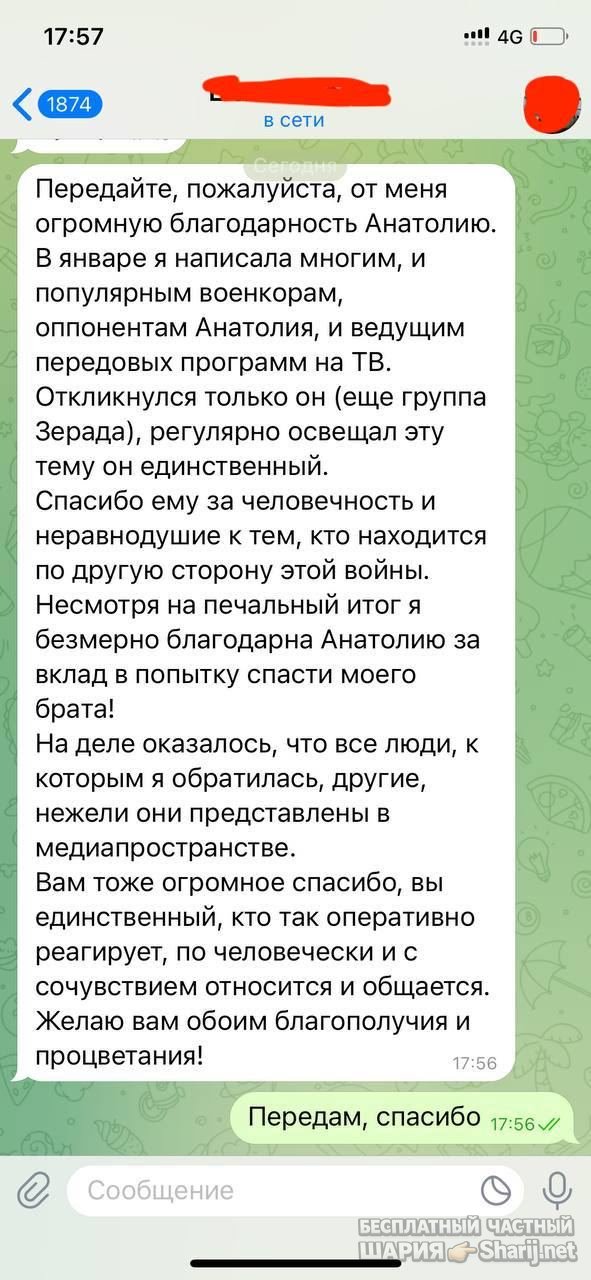 Анатолий Шарий частный канал — фото из публикации