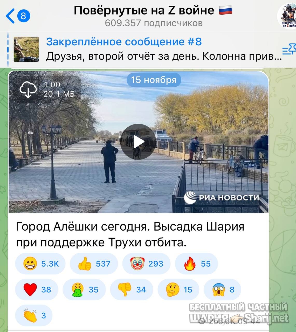 Анатолий Шарий частный канал — фото из публикации