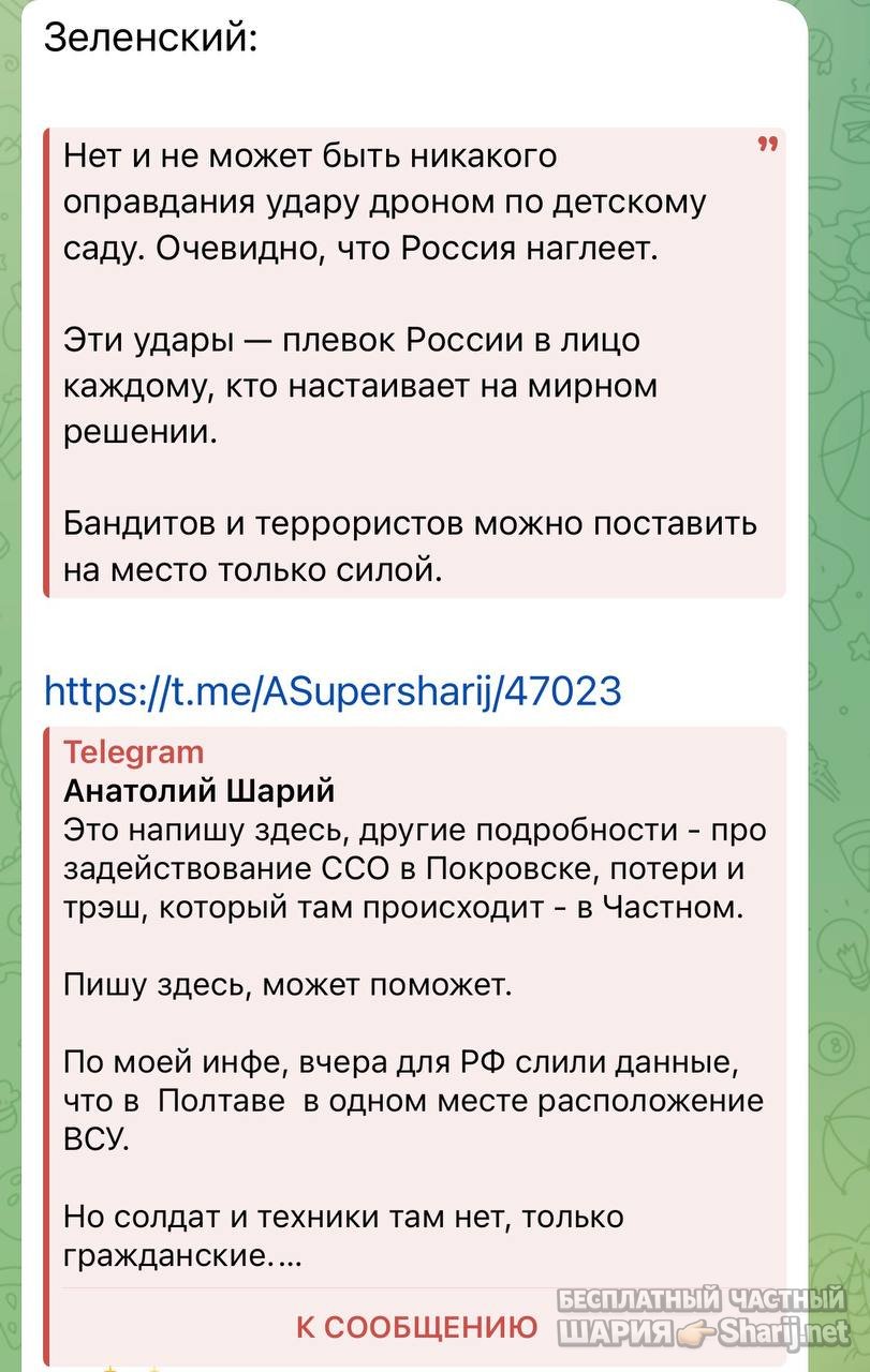 Анатолий Шарий частный канал — фото из публикации