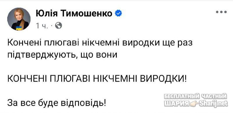 Анатолий Шарий Telegram канал — фото из публикации