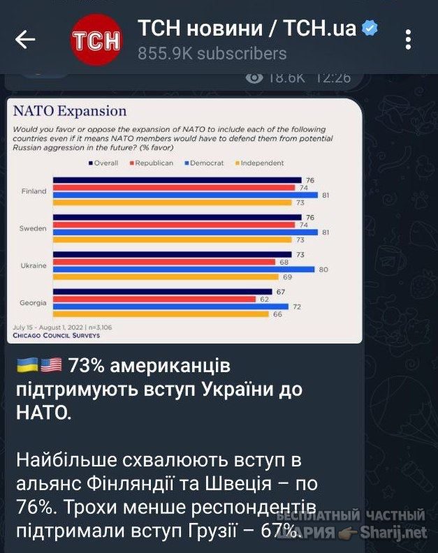 Анатолий Шарий Telegram канал — фото из публикации