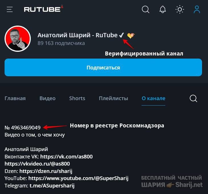 Анатолий Шарий Telegram канал — фото из публикации