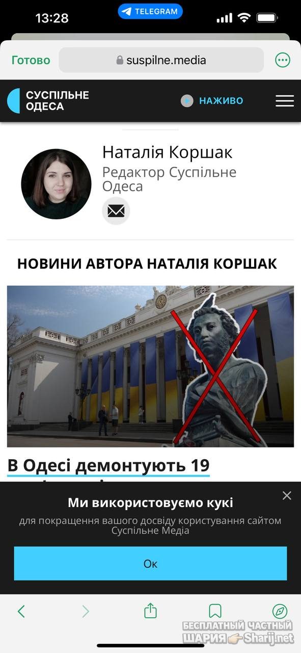 Анатолий Шарий Telegram канал — фото из публикации