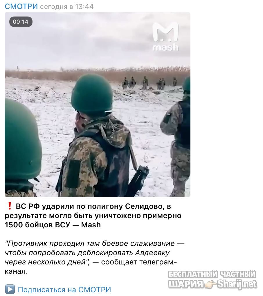 Анатолий Шарий Telegram канал — фото из публикации