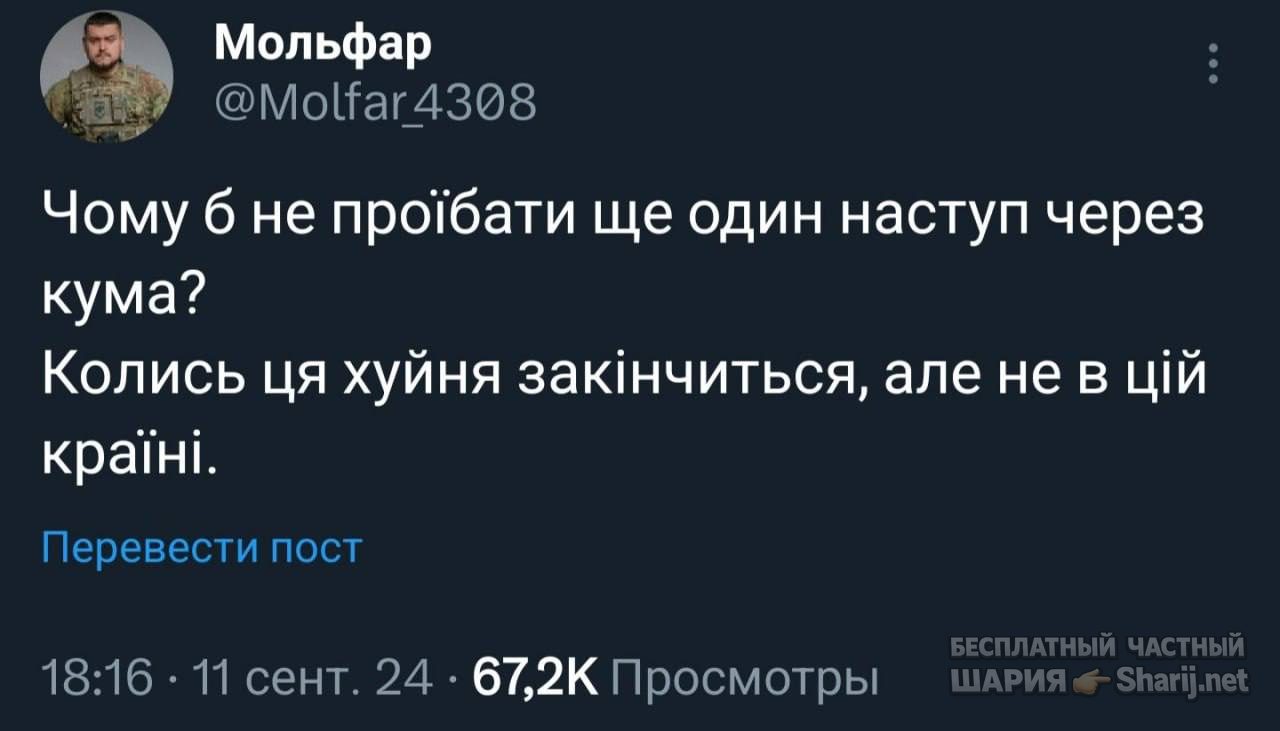 Анатолий Шарий Telegram канал — фото из публикации