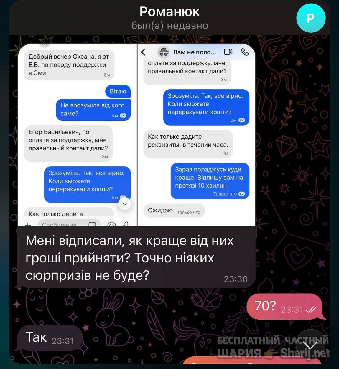 Анатолий Шарий Telegram канал — фото из публикации