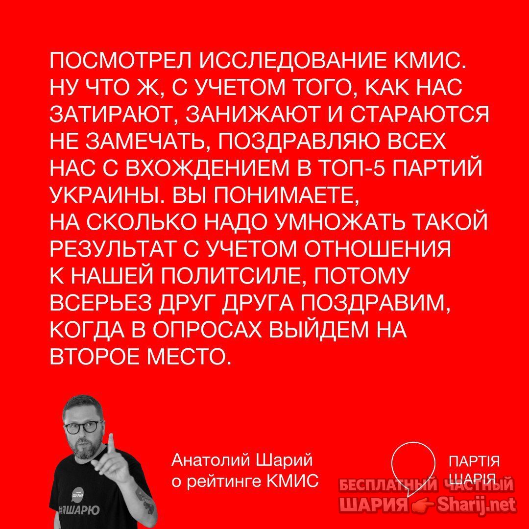 Анатолий Шарий Telegram канал — фото из публикации