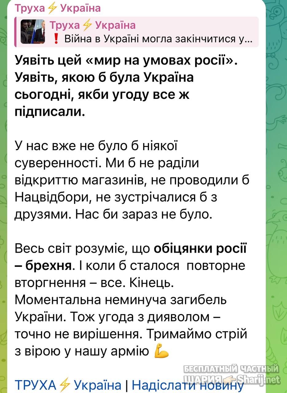 Анатолий Шарий Telegram канал — фото из публикации
