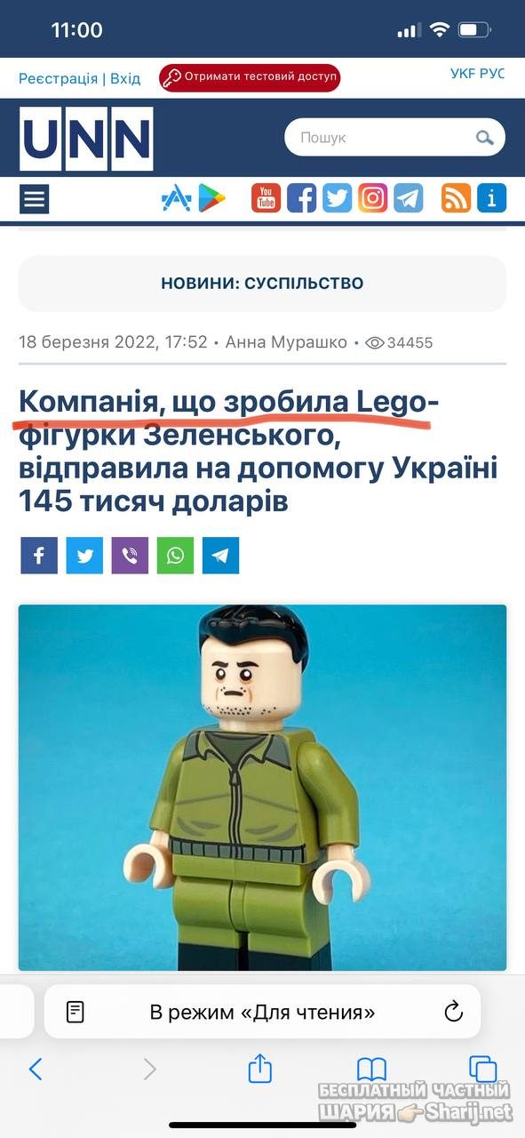 Анатолий Шарий Telegram канал — фото из публикации