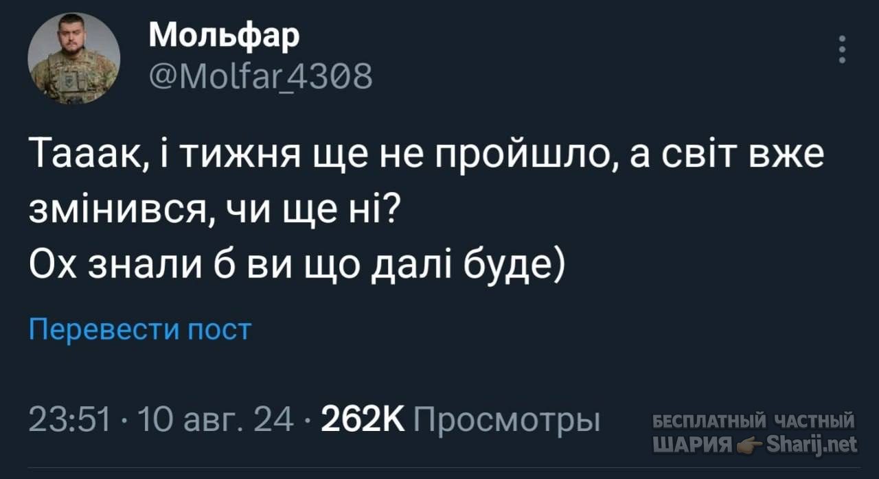 Анатолий Шарий Telegram канал — фото из публикации
