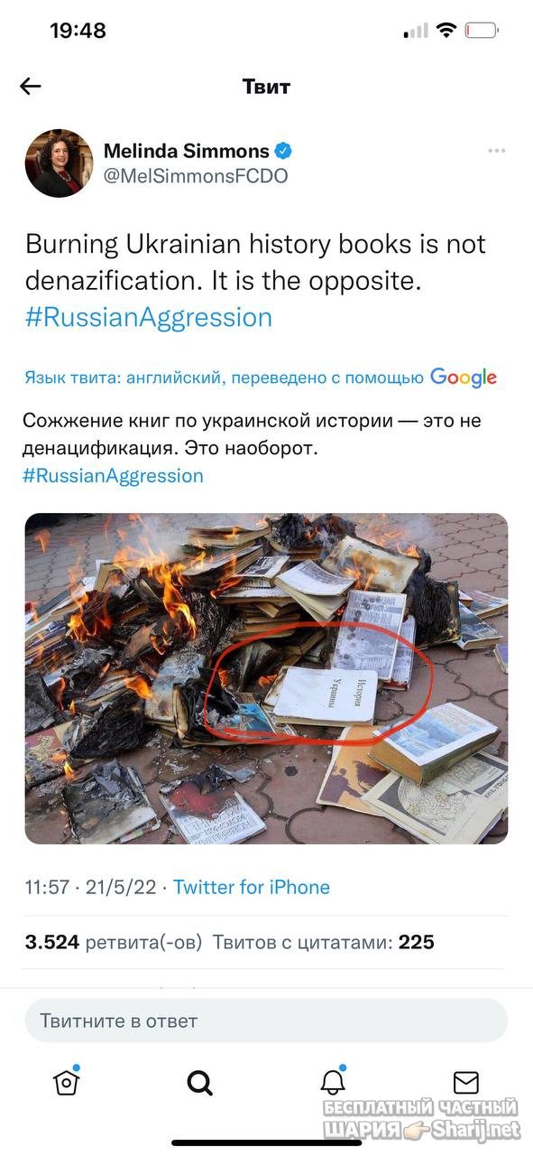 Анатолий Шарий Telegram канал — фото из публикации