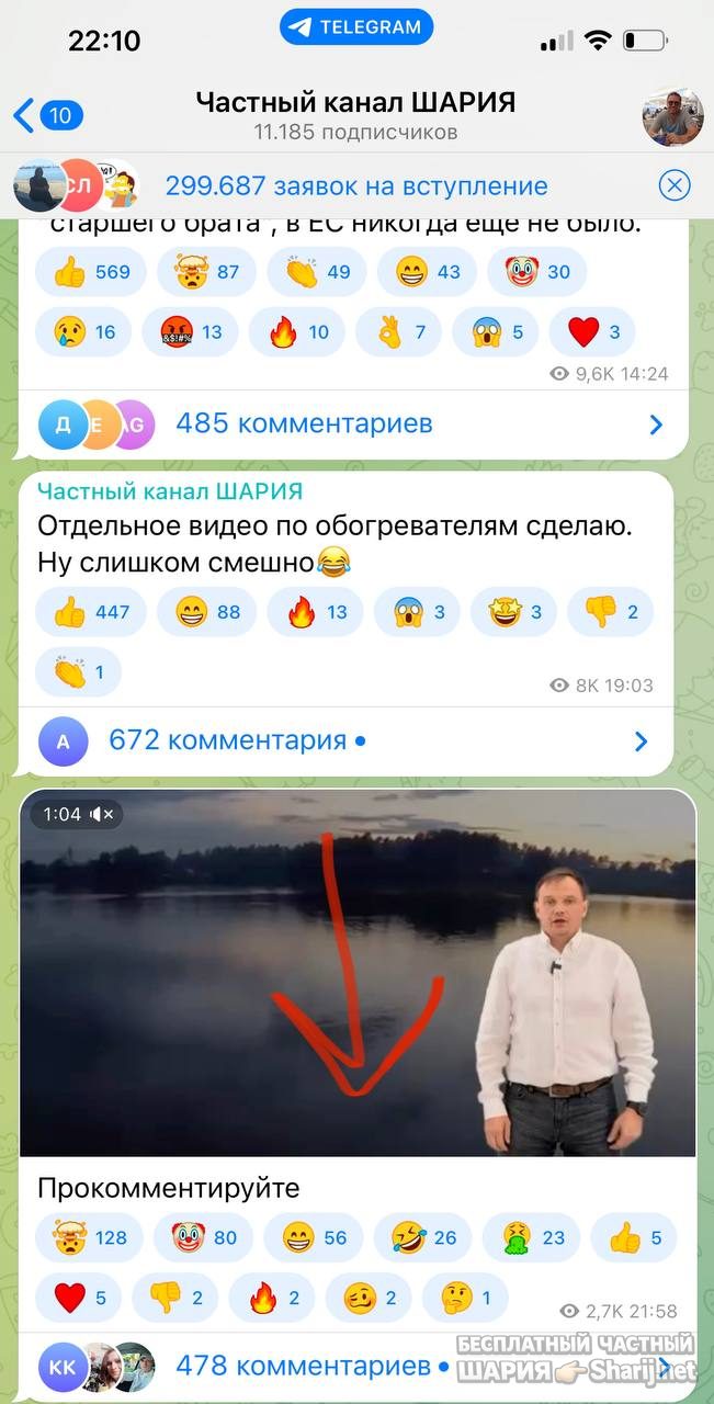 Анатолий Шарий Telegram канал — фото из публикации