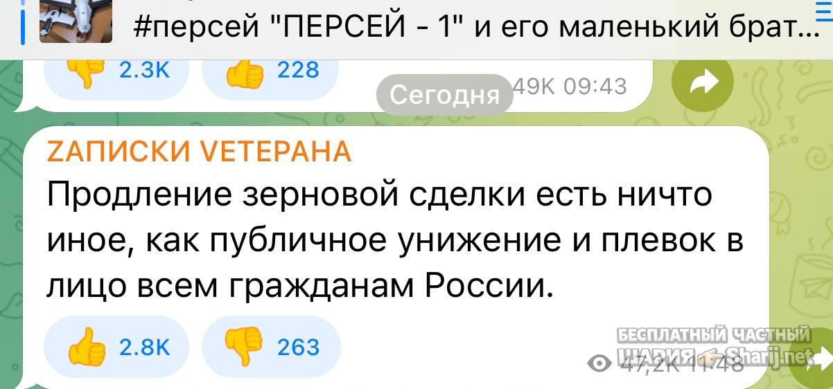 Анатолий Шарий Telegram канал — фото из публикации