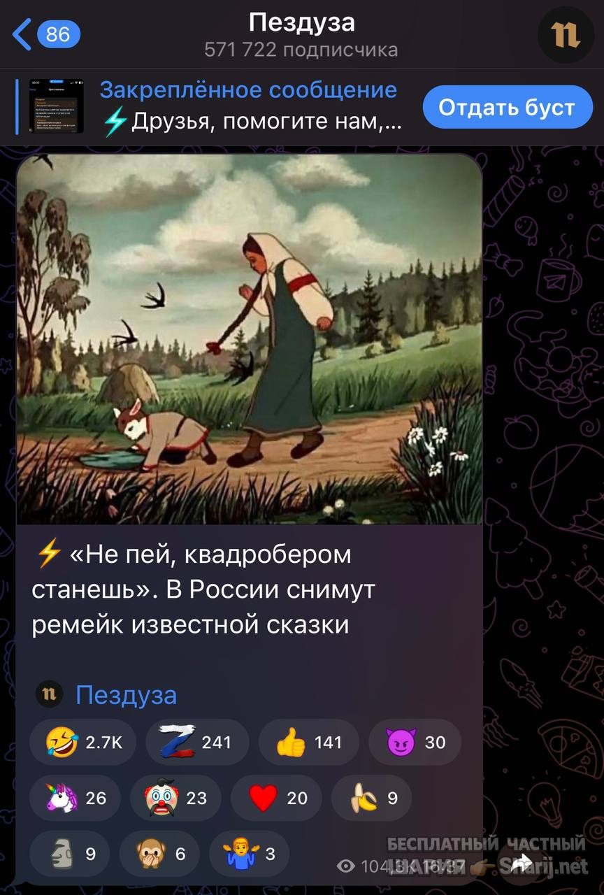 Анатолий Шарий Telegram канал — фото из публикации