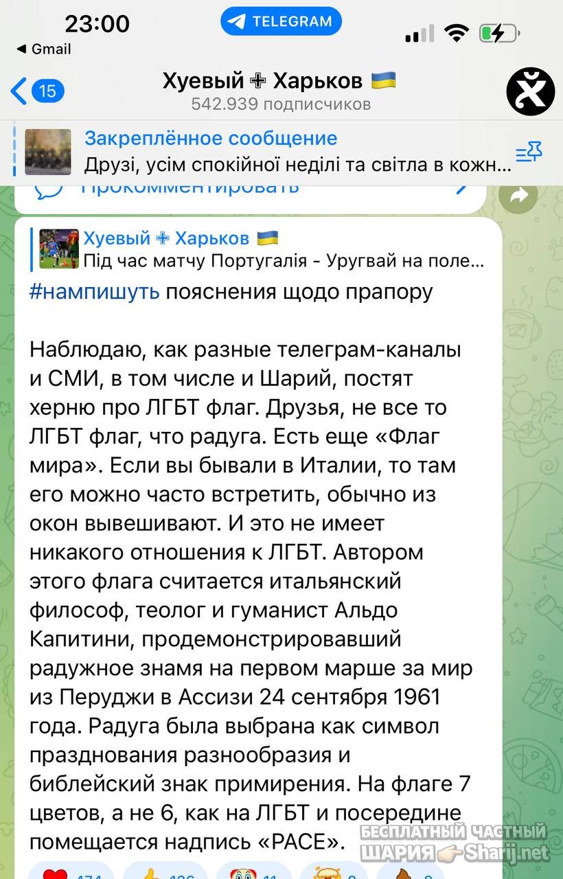 Анатолий Шарий Telegram канал — фото из публикации
