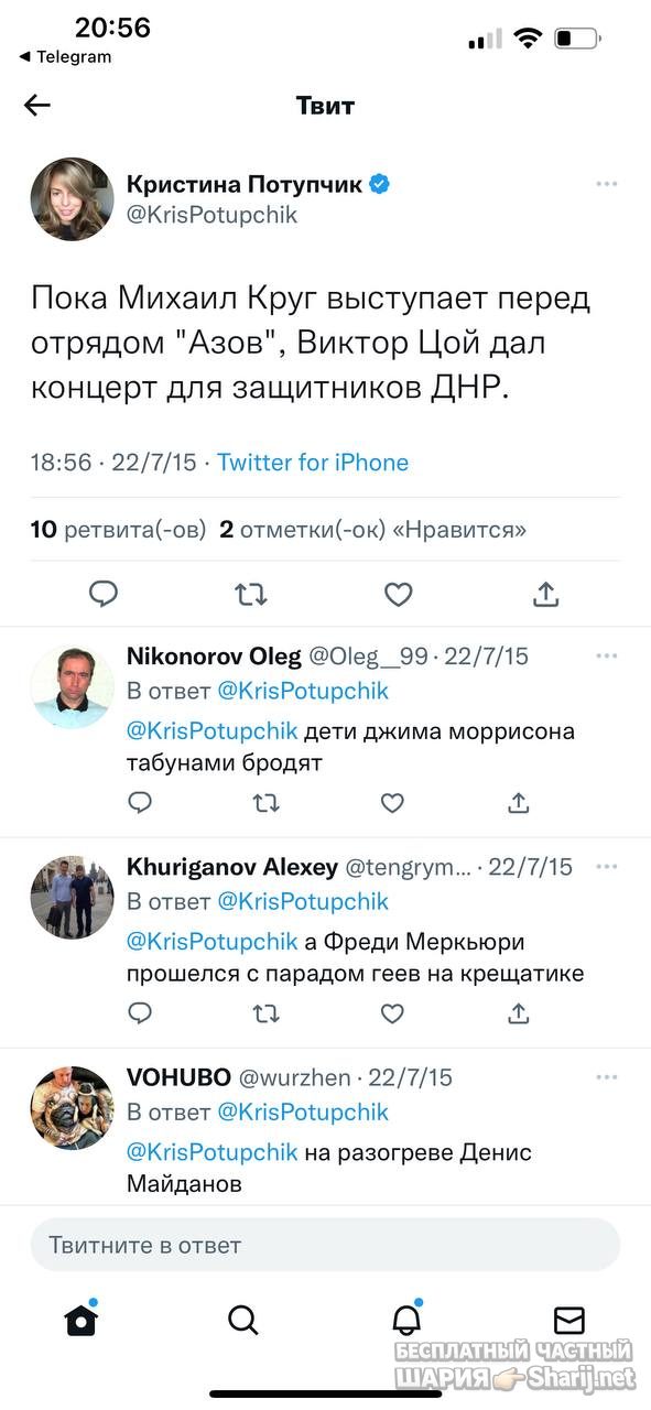 Анатолий Шарий Telegram канал — фото из публикации