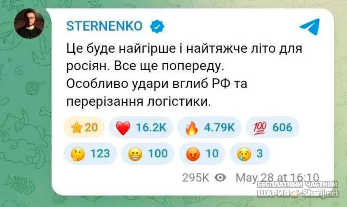 Анатолий Шарий Telegram канал — фото из публикации