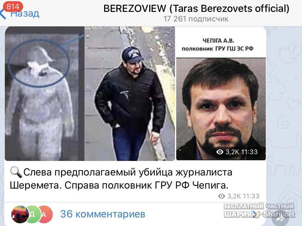 Анатолий Шарий Telegram канал — фото из публикации