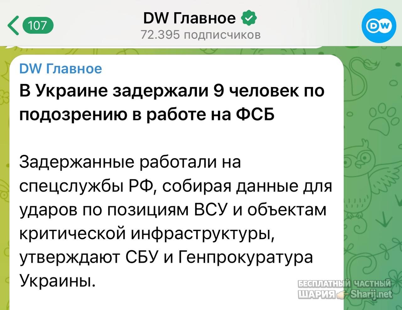 Анатолий Шарий Telegram канал — фото из публикации