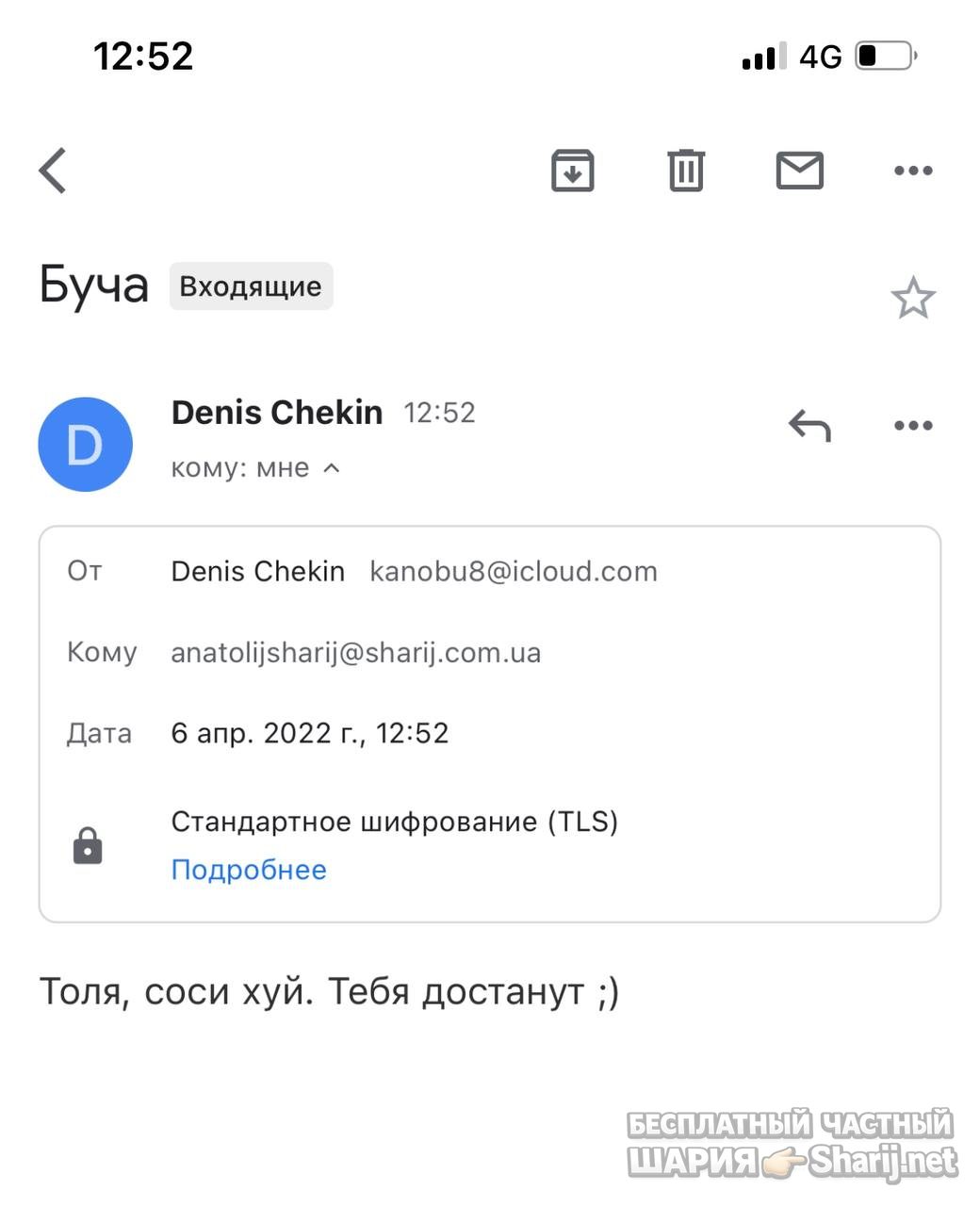 Анатолий Шарий Telegram канал — фото из публикации