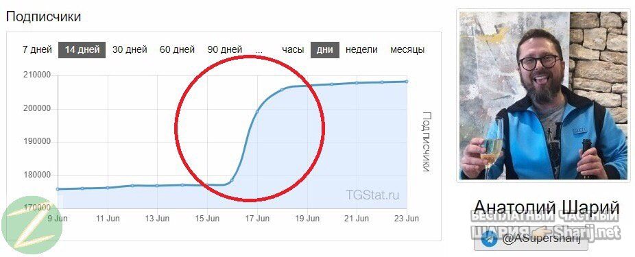 Анатолий Шарий Telegram канал — фото из публикации