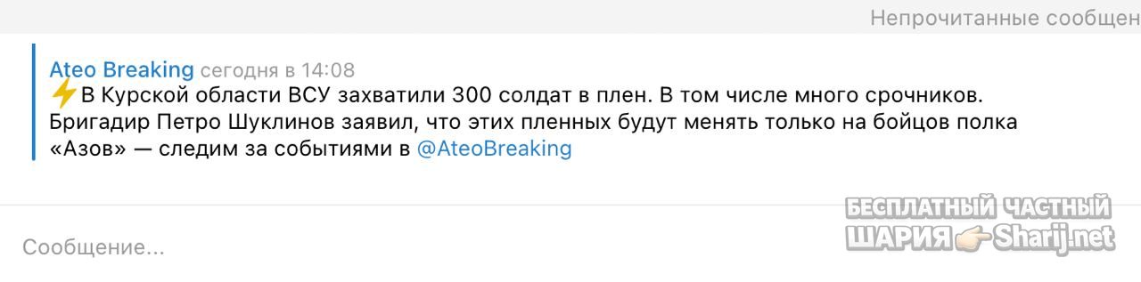 Анатолий Шарий Telegram канал — фото из публикации